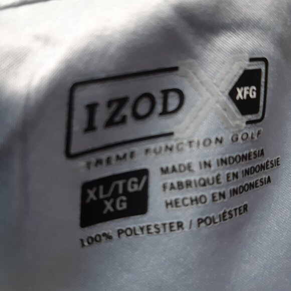 IZOD Silky Silver Golfing Vest Size XL NEW - Picture 9 of 10